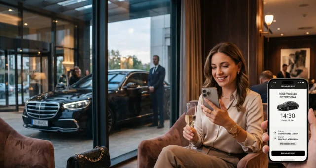 Premium iskustvo počinje pre same vožnje: Brza, sigurna i komforna rezervacija