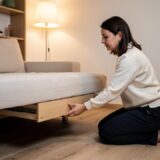 Žena fioka sofa