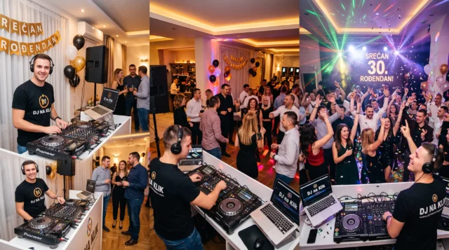 Kako DJ na Klik gradi atmosferu na rođendanskim proslavama, od prvog do poslednjeg gosta